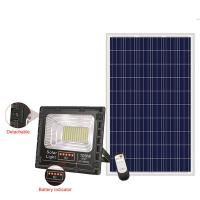 25w 150w 300 Watt Solar Sel Işığı 80lm/w 3.7V Dış Mekan Güneş Enerjili Güvenlik Işıkları