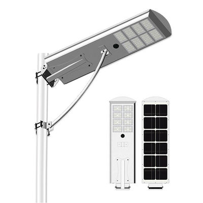 FCC Saa 60W 80W 100W LED Güneş Enerjili Sokak Lambası Entegre 175LM/W