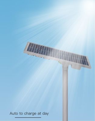 Outdoor 3000 Lümen 18pcs LED Güneş Enerjili Sokak Lambası IP65 Su Geçirmez