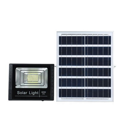 Yüksek Verimli ABS 1040LM Güneş 60w Led Taşkın Işık / Güneş Paneli Taşkın Işık