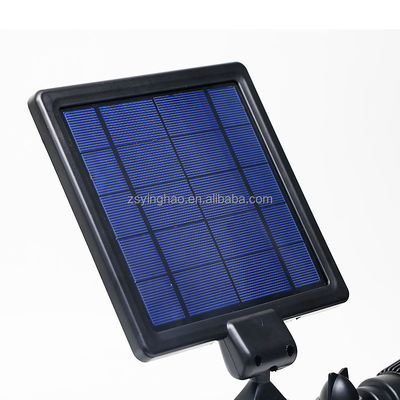 12LED 20-600 Lümen Güneş Hareket Sensörü Spot Işığı Çift Kafa Solar Spot Işığı