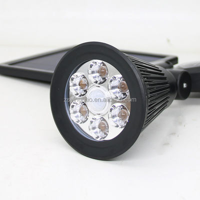 12LED 20-600 Lümen Güneş Hareket Sensörü Spot Işığı Çift Kafa Solar Spot Işığı