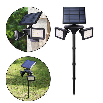 Su geçirmez IP65 600LM 40 LED Solar Bahçe Lambası PIR Güneş Enerjili Çim Işıkları