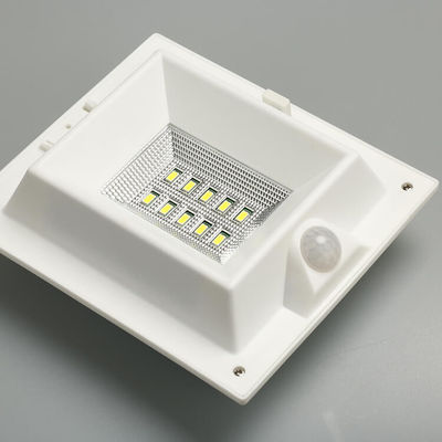 300lm/w 3.2v Küçük Led Solar Pir Hareket Sensörlü Işık / Güneş Enerjili Pir Bahçe Işıkları