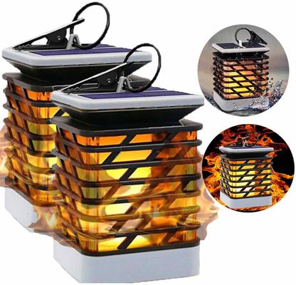 30LM 3500K Solar Led Titreşen Alev Meşalesi Işığı