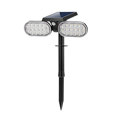 Dış 90lm/W 3.7V Pir Hareket Sensörü Solar Bahçe Işıkları Destek Dimmer