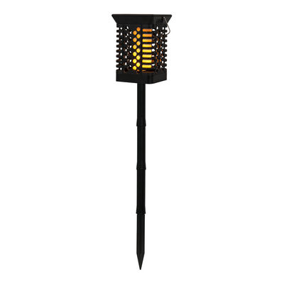 Sıcak Beyaz IP65 75 LED Solar Bahçe Işığı 100lm/w Solar Alev Titreşen Lamba Torch