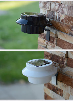 Açık 5000K 21LM Solar Oluk Downlight PIR Hareket Sensörlü Led Solar Çit Işıkları