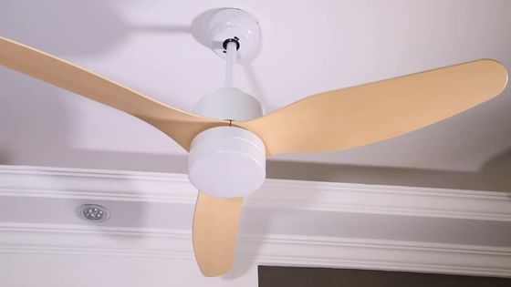 Ev Otel için 3 Döner Kanatlı DC220V LED 12W Ahşap Tavan Vantilatörü Işık