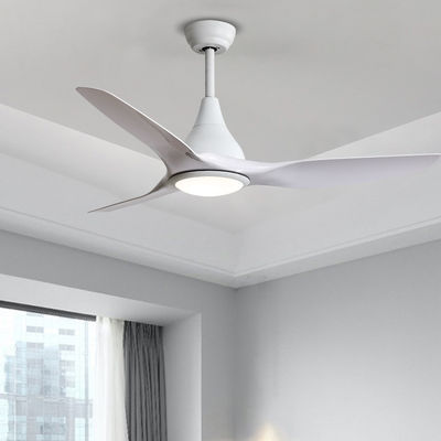 Restoran 1500LM için 5 Hız 3CCT Beyaz ABS Bıçaklı Tavan Fanı