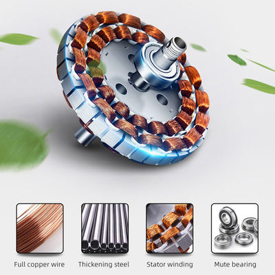 Modern Mat Kahverengi 120V 60w 52 İnç Kristal Tavan Vantilatörü Işık Avrupa Tarzı