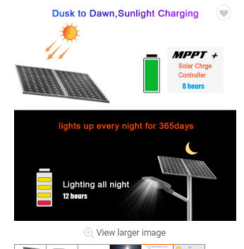 200lm Uzaktan Kumanda 6000k Led Solar Sel Işığı