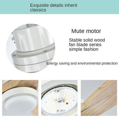 DC Motor Kısılabilir Tavan Fanı Işık Kiti 3 Kontrplak Bıçak Fırçalanmış Altın Rengi