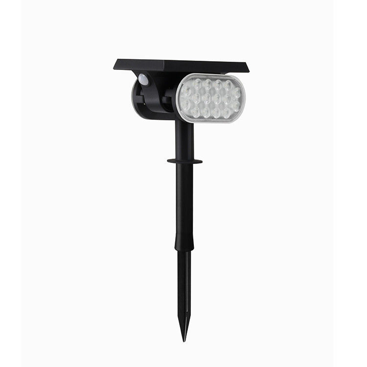 Dış 90lm/W 3.7V Pir Hareket Sensörü Solar Bahçe Işıkları Destek Dimmer