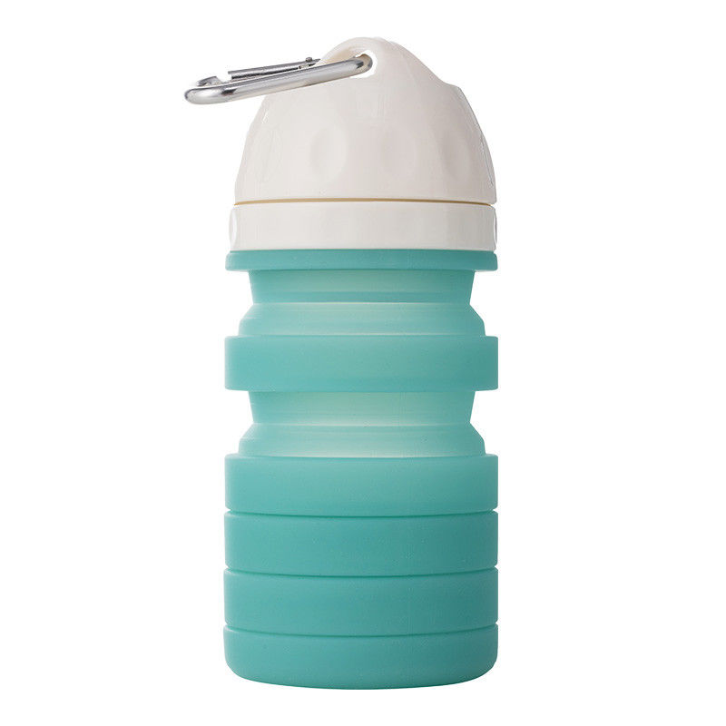Outdoor Silikon 570ml Pet Ürünleri Katlanabilir Köpek İçme Bardağı
